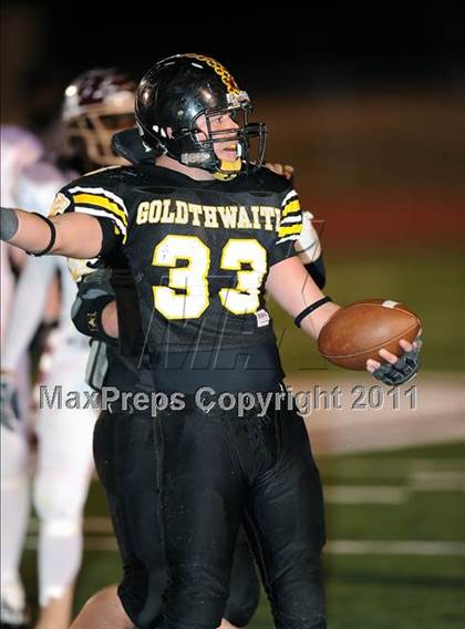 Thumbnail 1 in Goldthwaite vs. Garrison (1A Division 1 Semifinals) photogallery.