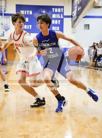 Thumbnail 2 in Covington Catholic @ Ryle (Northern Ky Freshman Tournament) photogallery.