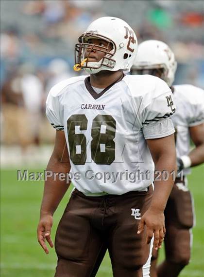Thumbnail 3 in Mount Carmel vs. Simeon (Chicago Kickoff Classic) photogallery.