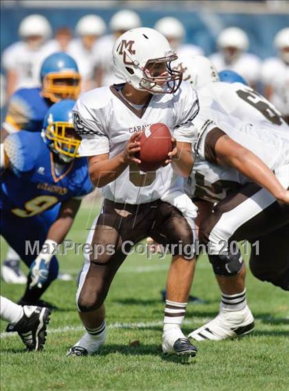 Thumbnail 2 in Mount Carmel vs. Simeon (Chicago Kickoff Classic) photogallery.