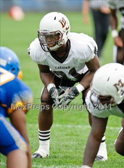 Thumbnail 1 in Mount Carmel vs. Simeon (Chicago Kickoff Classic) photogallery.