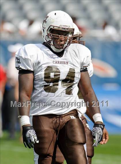 Thumbnail 1 in Mount Carmel vs. Simeon (Chicago Kickoff Classic) photogallery.