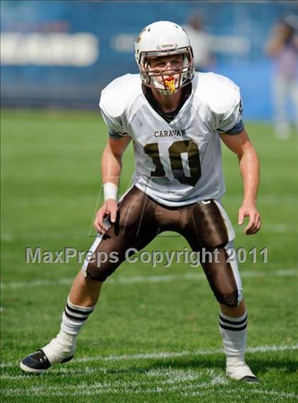 Thumbnail 3 in Mount Carmel vs. Simeon (Chicago Kickoff Classic) photogallery.