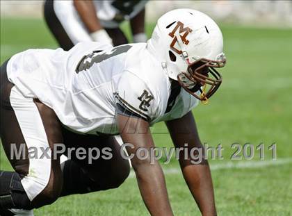 Thumbnail 1 in Mount Carmel vs. Simeon (Chicago Kickoff Classic) photogallery.