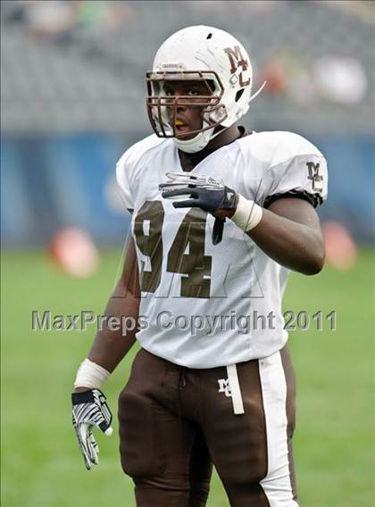 Thumbnail 2 in Mount Carmel vs. Simeon (Chicago Kickoff Classic) photogallery.