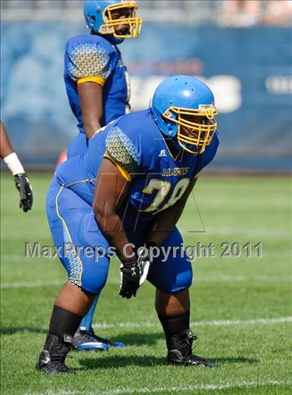 Thumbnail 3 in Mount Carmel vs. Simeon (Chicago Kickoff Classic) photogallery.