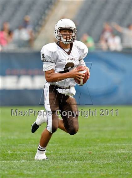 Thumbnail 1 in Mount Carmel vs. Simeon (Chicago Kickoff Classic) photogallery.