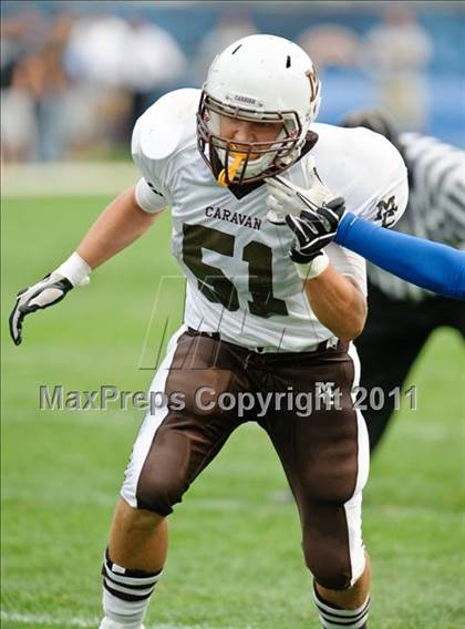 Thumbnail 2 in Mount Carmel vs. Simeon (Chicago Kickoff Classic) photogallery.