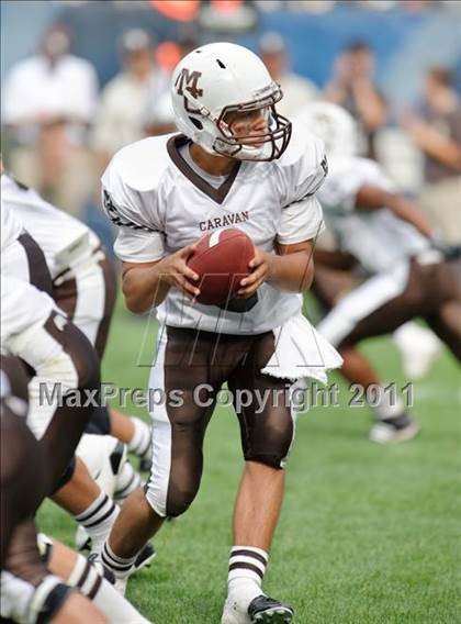 Thumbnail 3 in Mount Carmel vs. Simeon (Chicago Kickoff Classic) photogallery.