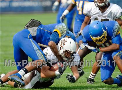 Thumbnail 1 in Mount Carmel vs. Simeon (Chicago Kickoff Classic) photogallery.