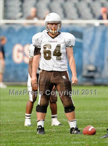 Thumbnail 2 in Mount Carmel vs. Simeon (Chicago Kickoff Classic) photogallery.