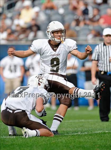 Thumbnail 2 in Mount Carmel vs. Simeon (Chicago Kickoff Classic) photogallery.