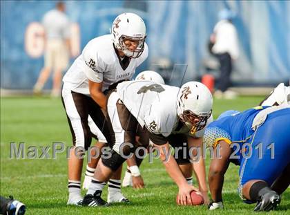 Thumbnail 3 in Mount Carmel vs. Simeon (Chicago Kickoff Classic) photogallery.