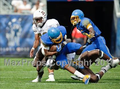 Thumbnail 1 in Mount Carmel vs. Simeon (Chicago Kickoff Classic) photogallery.