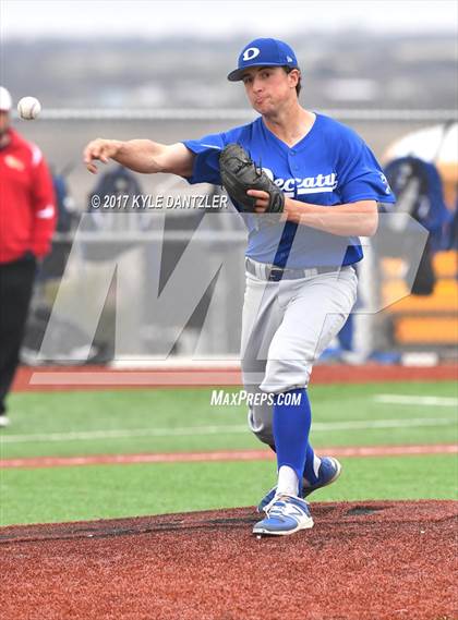 Thumbnail 1 in Decatur vs S & S Consolidated (ACS Tournament Henrietta) photogallery.