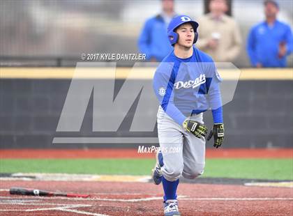Thumbnail 1 in Decatur vs S & S Consolidated (ACS Tournament Henrietta) photogallery.