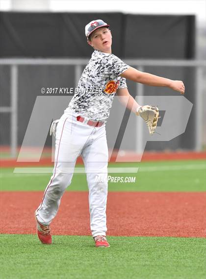Thumbnail 1 in Decatur vs S & S Consolidated (ACS Tournament Henrietta) photogallery.