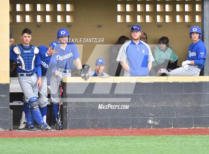 Thumbnail 1 in Decatur vs S & S Consolidated (ACS Tournament Henrietta) photogallery.
