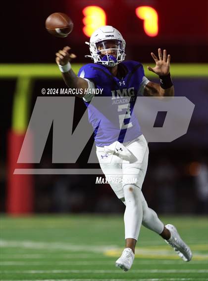 Thumbnail 1 in IMG Academy vs. Bergen Catholic photogallery.
