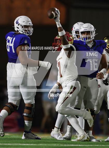 Thumbnail 1 in IMG Academy vs. Bergen Catholic photogallery.