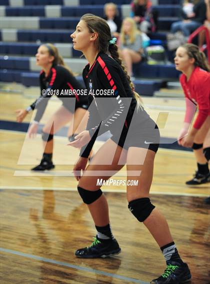 Thumbnail 2 in Lutheran North vs. Hitchcock (Bay Area Christian Tournament) photogallery.