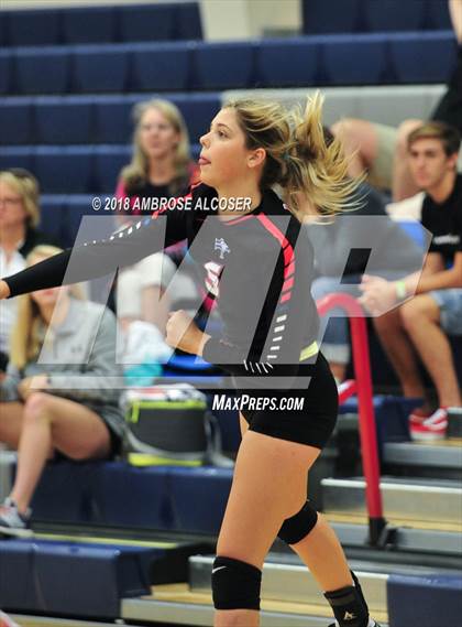 Thumbnail 3 in Lutheran North vs. Hitchcock (Bay Area Christian Tournament) photogallery.