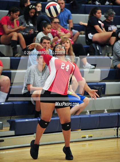 Thumbnail 3 in Lutheran North vs. Hitchcock (Bay Area Christian Tournament) photogallery.