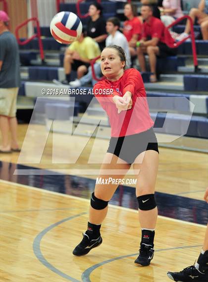 Thumbnail 1 in Lutheran North vs. Hitchcock (Bay Area Christian Tournament) photogallery.