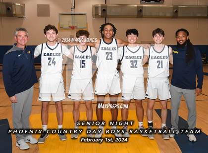 Thumbnail 1 in Madison Highland Prep @ Phoenix Country Day (Senior Night) photogallery.