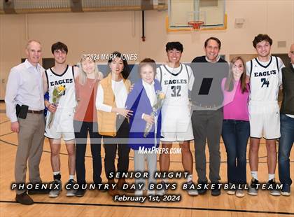 Thumbnail 2 in Madison Highland Prep @ Phoenix Country Day (Senior Night) photogallery.