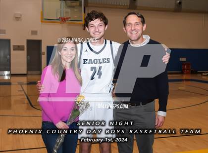 Thumbnail 1 in Madison Highland Prep @ Phoenix Country Day (Senior Night) photogallery.