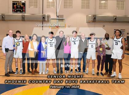 Thumbnail 2 in Madison Highland Prep @ Phoenix Country Day (Senior Night) photogallery.