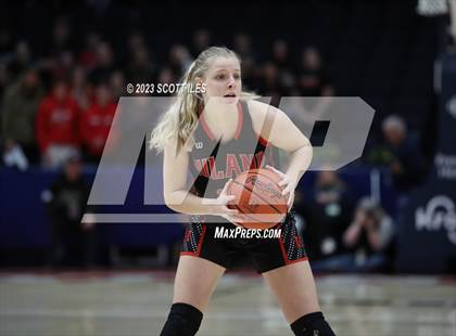 Thumbnail 3 in Hiland vs Tri-Village (OHSAA D4 State Semifinal) photogallery.