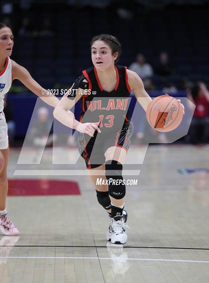 Thumbnail 1 in Hiland vs Tri-Village (OHSAA D4 State Semifinal) photogallery.