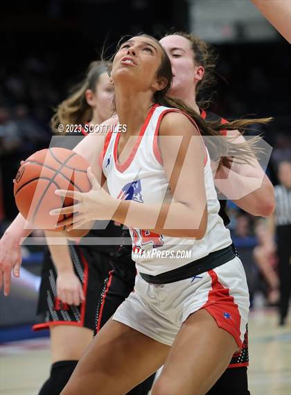 Thumbnail 1 in Hiland vs Tri-Village (OHSAA D4 State Semifinal) photogallery.