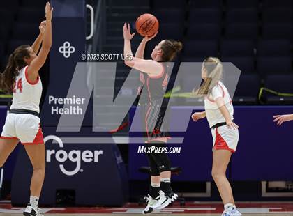Thumbnail 2 in Hiland vs Tri-Village (OHSAA D4 State Semifinal) photogallery.