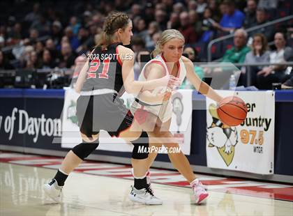 Thumbnail 2 in Hiland vs Tri-Village (OHSAA D4 State Semifinal) photogallery.