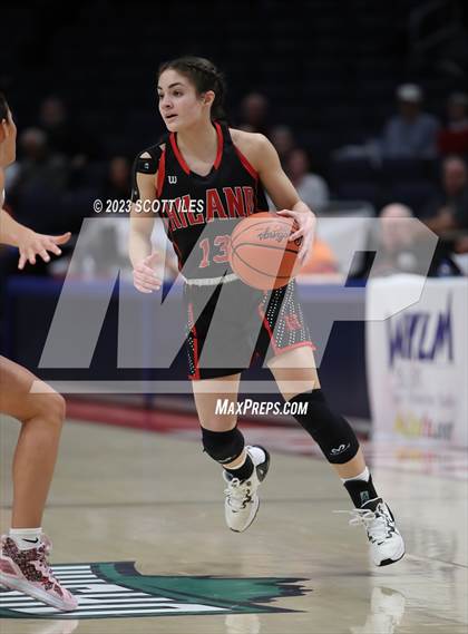 Thumbnail 3 in Hiland vs Tri-Village (OHSAA D4 State Semifinal) photogallery.