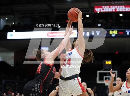 Thumbnail 3 in Hiland vs Tri-Village (OHSAA D4 State Semifinal) photogallery.