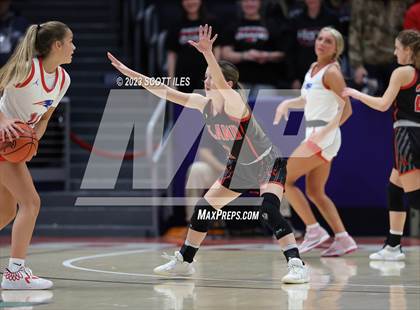 Thumbnail 2 in Hiland vs Tri-Village (OHSAA D4 State Semifinal) photogallery.