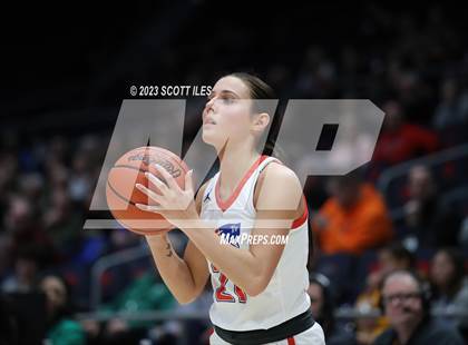 Thumbnail 2 in Hiland vs Tri-Village (OHSAA D4 State Semifinal) photogallery.
