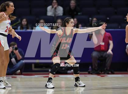 Thumbnail 2 in Hiland vs Tri-Village (OHSAA D4 State Semifinal) photogallery.