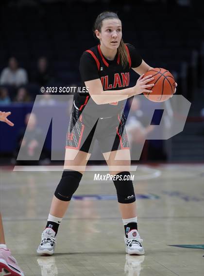 Thumbnail 3 in Hiland vs Tri-Village (OHSAA D4 State Semifinal) photogallery.