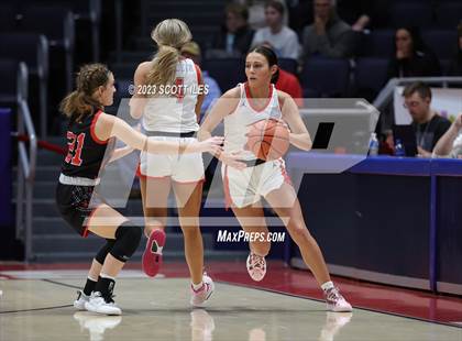Thumbnail 3 in Hiland vs Tri-Village (OHSAA D4 State Semifinal) photogallery.