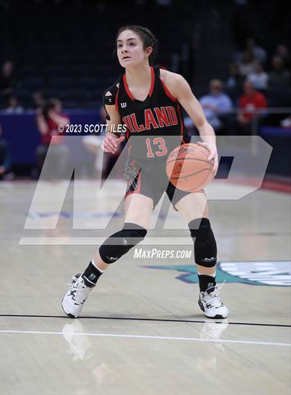 Thumbnail 1 in Hiland vs Tri-Village (OHSAA D4 State Semifinal) photogallery.