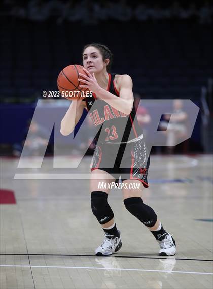 Thumbnail 1 in Hiland vs Tri-Village (OHSAA D4 State Semifinal) photogallery.