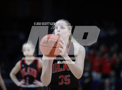 Thumbnail 2 in Hiland vs Tri-Village (OHSAA D4 State Semifinal) photogallery.