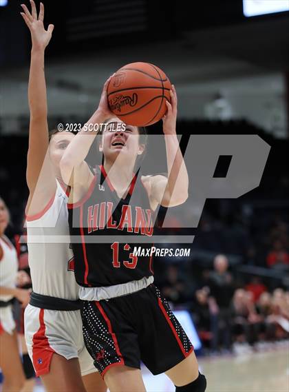 Thumbnail 1 in Hiland vs Tri-Village (OHSAA D4 State Semifinal) photogallery.