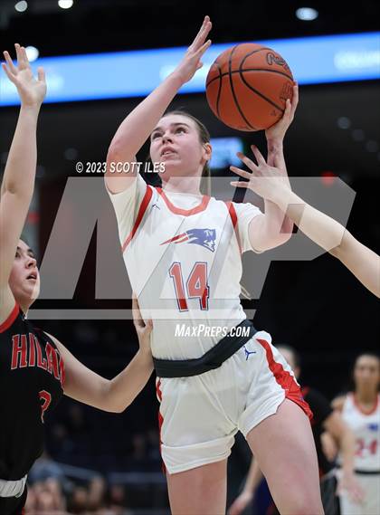 Thumbnail 2 in Hiland vs Tri-Village (OHSAA D4 State Semifinal) photogallery.