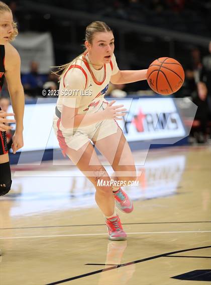 Thumbnail 3 in Hiland vs Tri-Village (OHSAA D4 State Semifinal) photogallery.